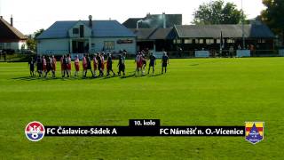 preview picture of video 'FC Čáslavice-Sádek A versus FC Náměšť nad Oslavou-Vícenice: reportáž ze zápasu'