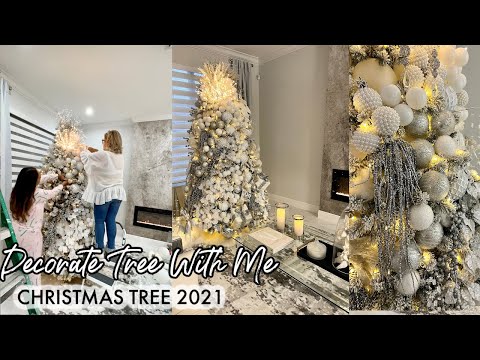 DECORATE WITH ME || CHRISTMAS TREE DECORATING 2021 | DESIGNER TIPS | HOW TO DECORATE YOUR TREE