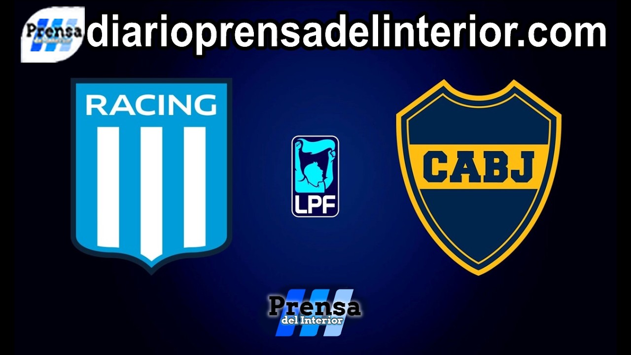 RACING vs BOCA EN VIVO | 21:15 HS | Torneo Clausura 2026