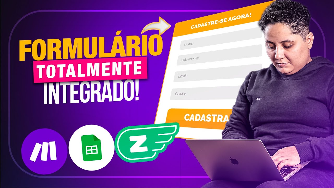 COMO INTEGRAR FORMULÁRIO DA LANDING PAGE COM GOOGLE SHEETS E WHATSAPP - MAKE INTEGROMAT