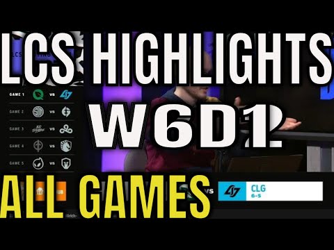 LCS Spring 2023 W6D1 Highlights ALL GAMES - FLY vs CLG, TSM vs EG, 100 vs C9, GG vs TL, DIG vs IMT