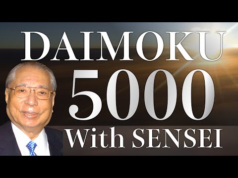DAIMOKU 5000 times with Ikeda sensei 120min【Daimoku SGI Nam myoho renge kyo】