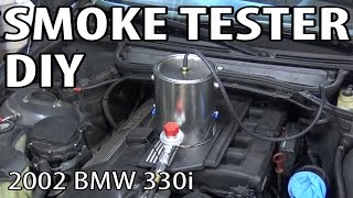 DIY Smoke Machine For Vacuum or EVAP Leaks E46 P0171 P0174