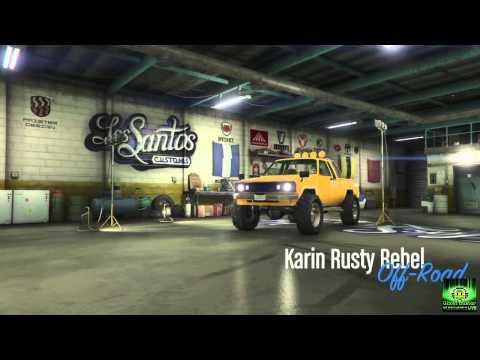 GTA - Karin Rusty Rebel Money Glitch (2015)