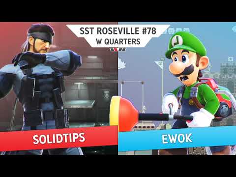 Solidtips (Snake) vs Ewok (Luigi) - SST #78 Winners Quarter Finals