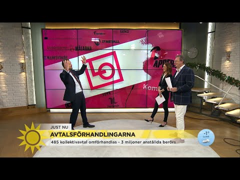 Avtalsförhandlingarna drar igång – här är stridsfrågorna - Nyhetsmorgon (TV4)