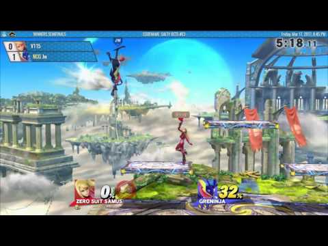 CSB 63 - V115 (ZSS) vs NCG Jw (Greninja) - Smash 4 WSF