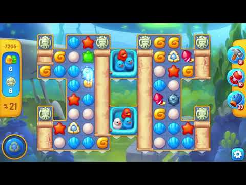 Fishdom  Level 7201 - 7210 (First Try) 🐟