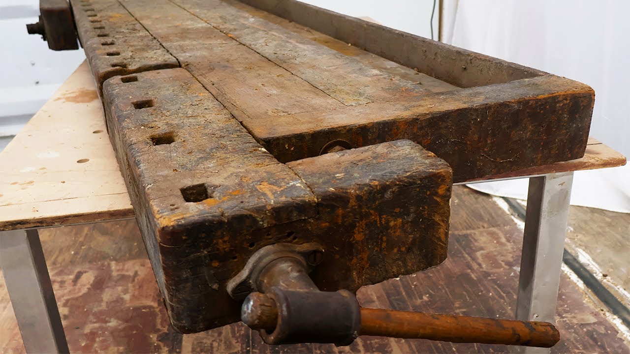 Transforming a 1920s Workbench into Something Incredible