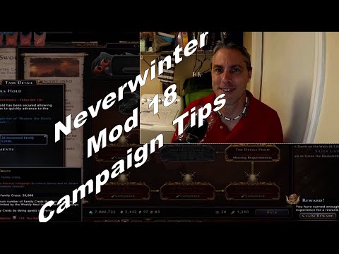 Neverwinter Mod 18 Infernal Descent Campaign Tips