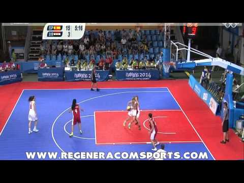 Ani Calvo vs Syria  -  3x3 Nanjing 2014