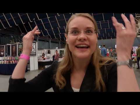 Django Mathijsen interviewt Inge de Vries op Dutch Comic Con Maart 2022