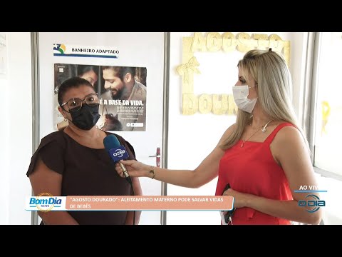 “Agosto dourado”: Aleitamento materno pode salvar vidas de bebês 02 08 2022