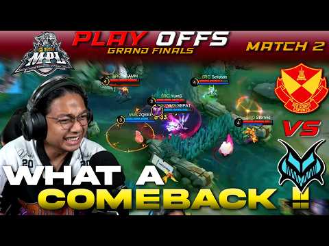 SRG VS VAMOS GRAND FINALS PLAYOFF MATCH 2 MPL MY S17 !