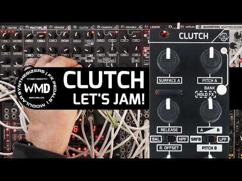 WMD Clutch - Let's jam and experiment with Clutch and the other WMD Drums.