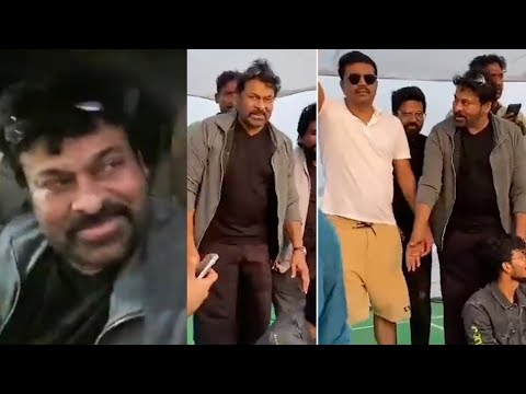 Chiranjeevi Enjoying at Beach With Friends | Chiranjeevi Dancing and Singing at Beach With Friends
