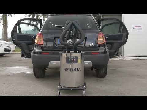 Elsea Car Seats Dryer in azione | asciugatura professionale per interni auto