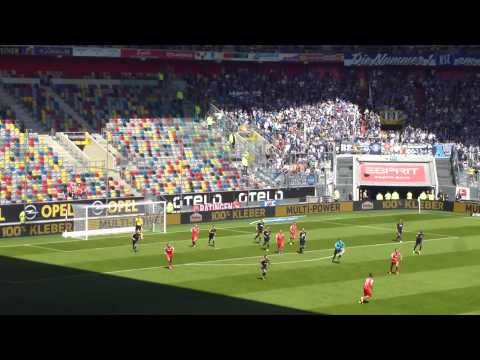 Spiel - Zusammenschnitt | Fortuna Düsseldorf - Karlsruher SC  | 23.08.14  F95 KSC