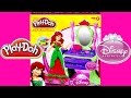 PLAY DOH Tutorial Disney Prettiest Princess Ariel Vanity Little Mermaid Toy Playset