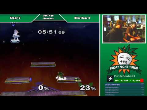 Friday Night Turnip 46 - Mike Haze (Fox) Vs Grape (Falco)