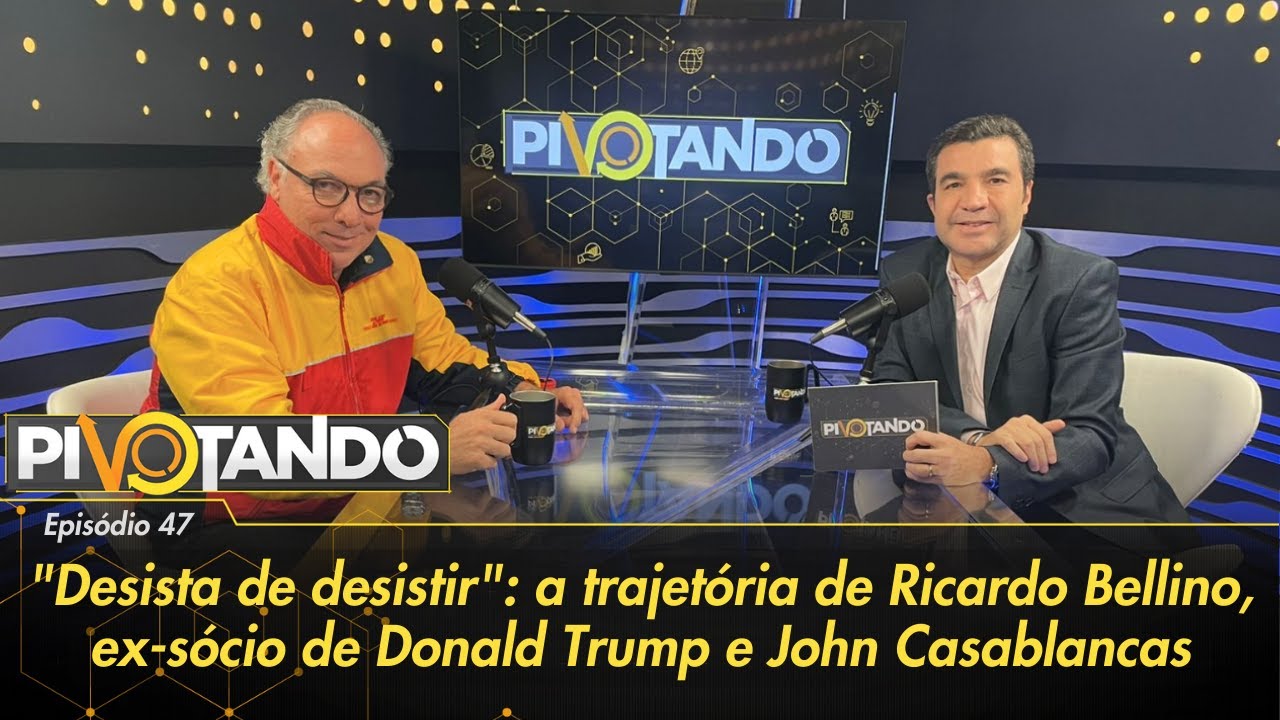 "Desista de desistir": a trajetória de Ricardo Bellino, ex-sócio de Donald Trump e John Casablancas