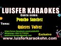 Poncho Sanchez  - Quieres Volver - Karaoke demo