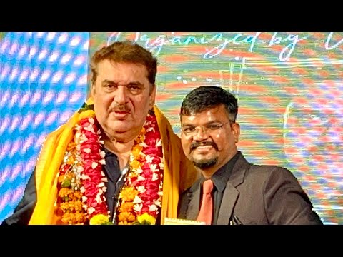 Director General and Registrar Adv. Dr. DHANRAJ Awarded by Bollywood Actor #Raza Murad with the Title "ANTARRASHTRIYA GAURAV RATNA AWARD-2024" in Indore, India