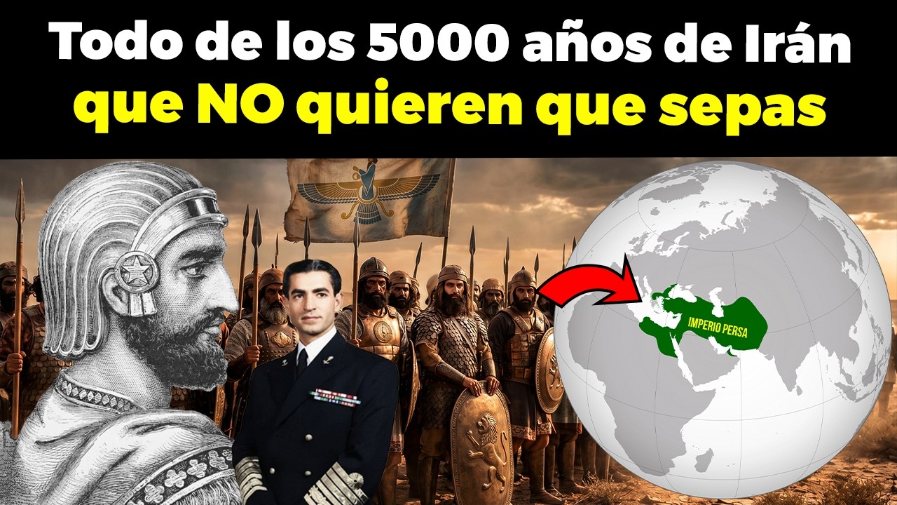 Todos los 5000 años de Irán explicados en 30 minutos  | TODO lo que NO quieren que sepas
