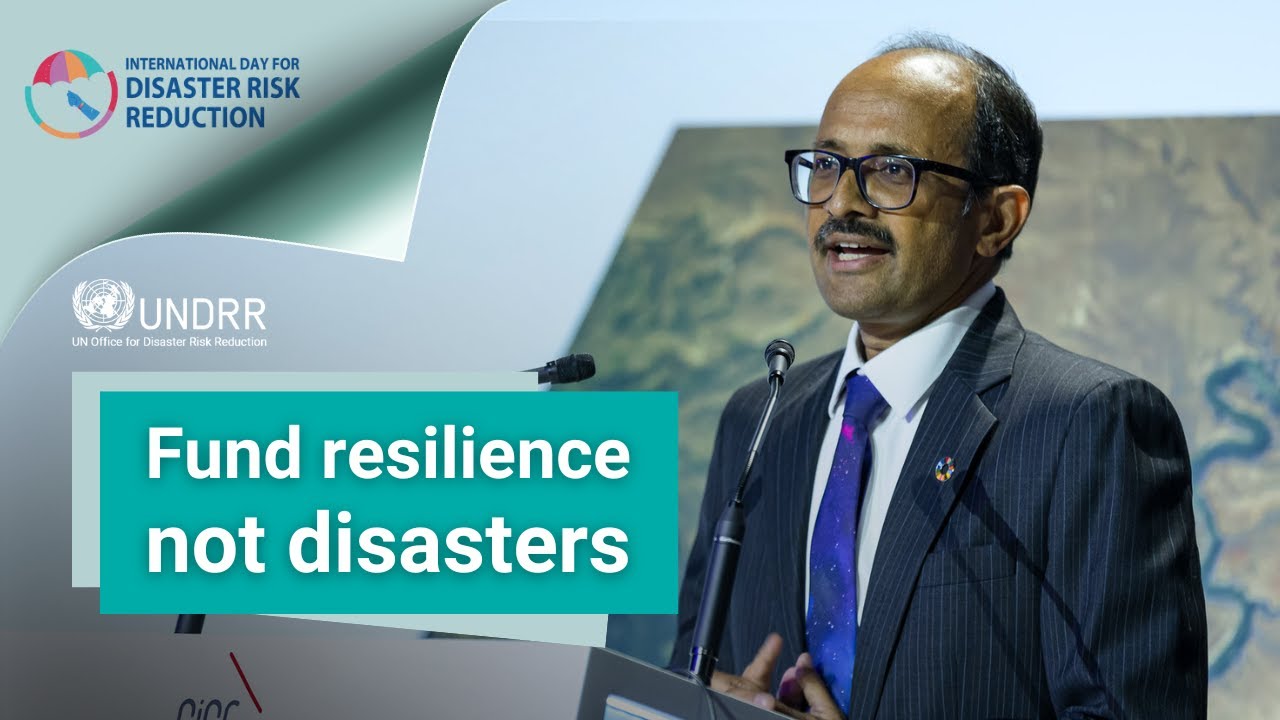 Kamal Kishore: Why we must fund resilience now | UNDRR
