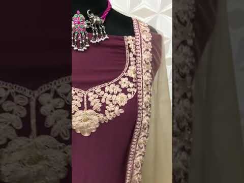 Designer Aanaya Twisha Anarkali Salwar Suit