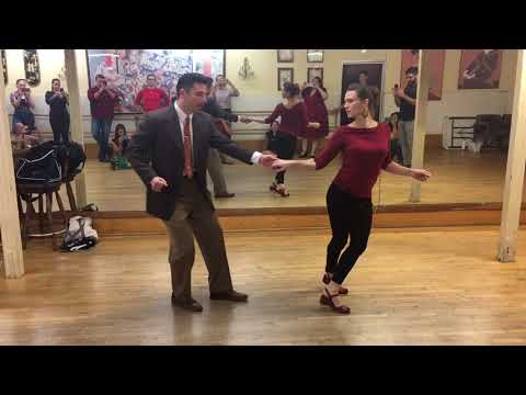 Lindy Hop Dance Basic by Steve Sayer and Chanzie 001