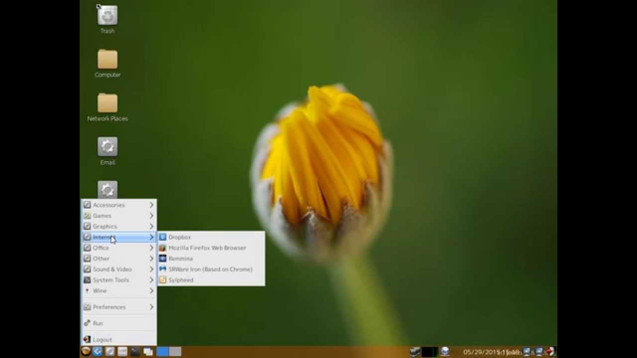 Berry Linux 1.20 - Boot and Desktop
