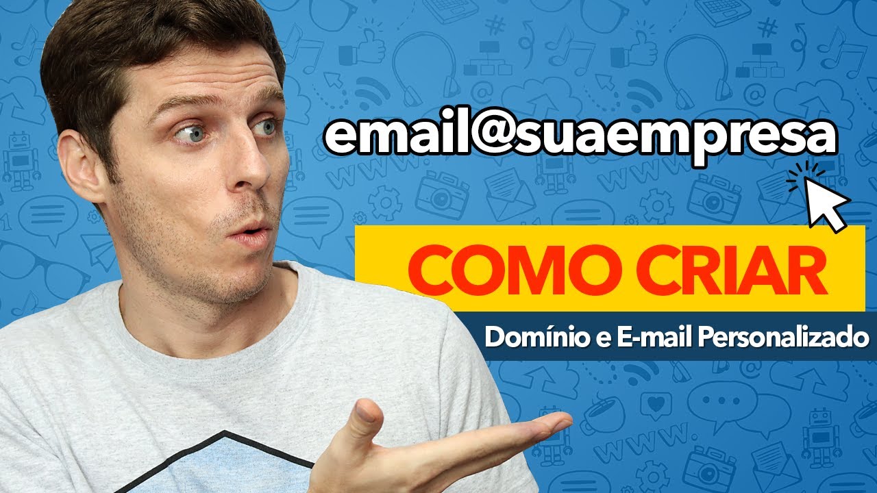 Como Criar um Domínio e E-mail Personalizado Corporativo? Tutorial Completo!