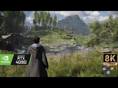 [8K] Hogwarts Legacy looks INSANE on RTX 4090 with DLSS3 | RTX ON - Ultra graphic Gameplay 2023