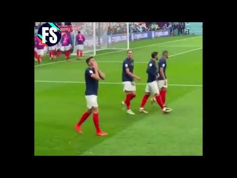 Griezmann assists Giroud goal | France vs England