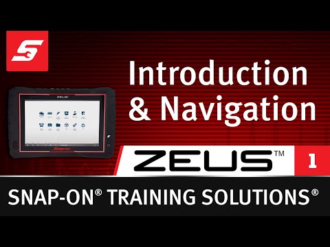 Introduction and Controls: ZEUS® (Pt. 1/14) | Snap-on Training Solutions®
