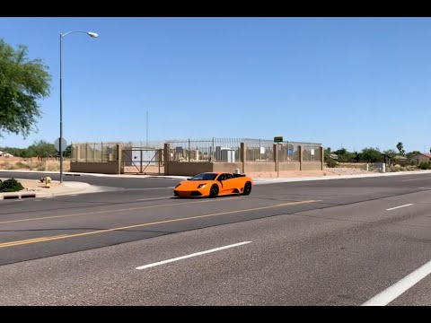 LAMBORGHINI MURCIELAGO KREISSIEG EXHAUST FLYBY
