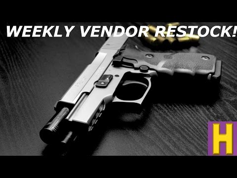 WEEKLY VENDOR RESTOCK/RESET! | GOD SMG 4/21/17