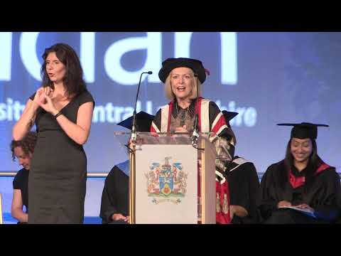 UCLan Graduation Ceremony: Thursday 18 July 12pm