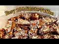 How To Make Toffee WITHOUT A Candy Thermometer BEST English TOFFEE Recipe Only 4 Ingredients