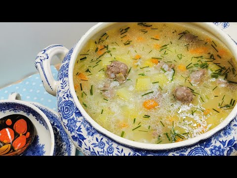 Leckerste Suppe aller Zeiten! Mit Hackbällchen und Reis ❤️❤️