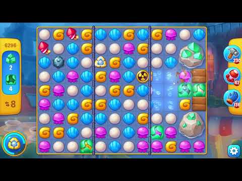 Fishdom 6296 Level - 20 moves - NO BooSTERS