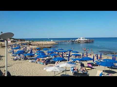 Protaras Pier Boardwalk Cyprus October 2017