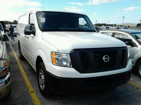 2012 Nissan NV1500 Cargo Van 4.0L V6 Start Up, Quick Tour, & Rev With Exhaust View - 1K (Jumbo Cube)