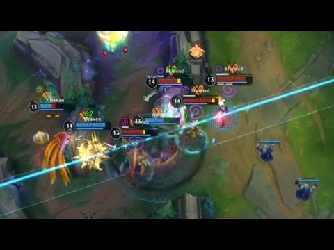 perfectly synced Amumu ult + Lux ult