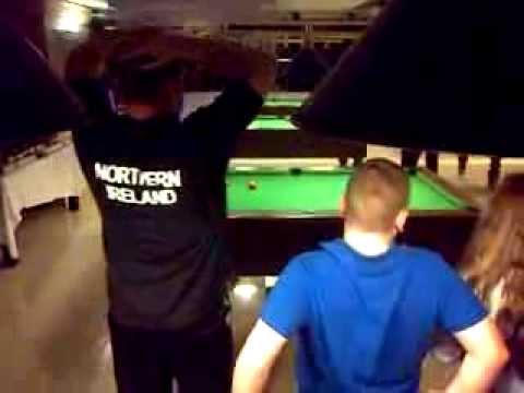 Malta 2013 EBA 16 15 up, last 2 frames being played  Race to 17 to get into the final