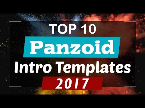 Top 10 Free Intro Templates 2017 Panzoid Download Video