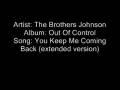 You Keep Me Coming Back (extended version)