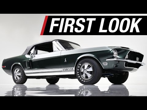 FIRST LOOK - 1968 Shelby GT350 Convertible - BARRETT-JACKSON 2022 SCOTTSDALE