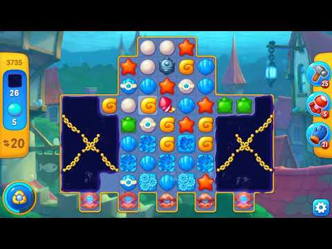 Fishdom 3735 уровень